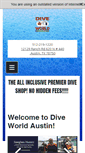 Mobile Screenshot of diveworldaustin.com
